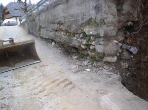 Podporni zid Podbrezje 4